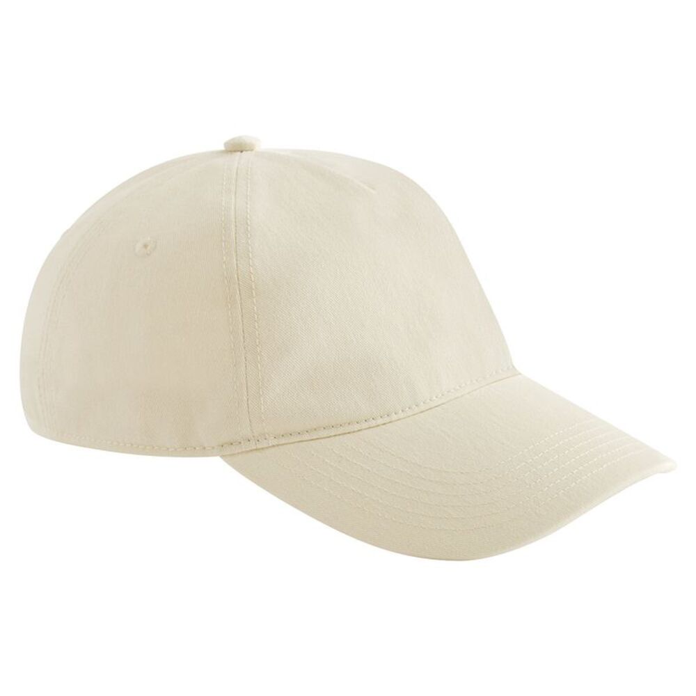 Beechfield Leisure Brushed Cotton Twill Cap / Stone